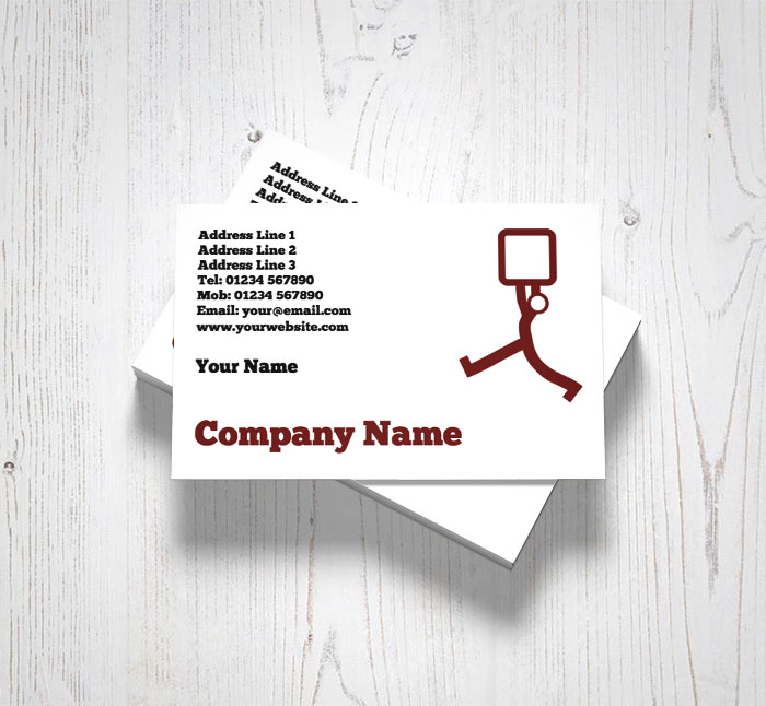 parcel delivery business cards