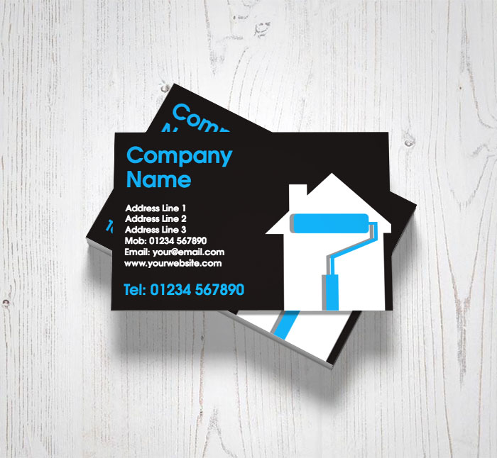 house decorating business cards