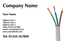 electrical wires business cards