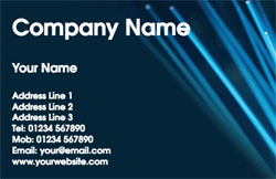 optical fibres business cards