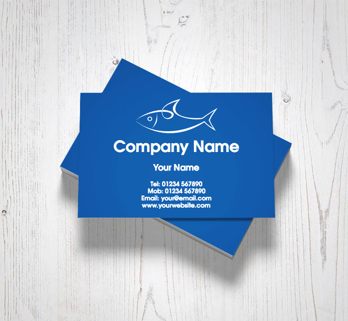 fishmonger business cards