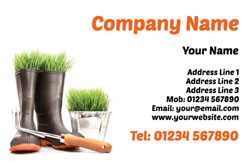 wellington boots business cards