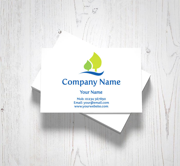 two trees business cards