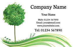 tree business cards