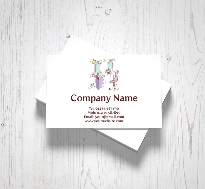 hair salon business cards