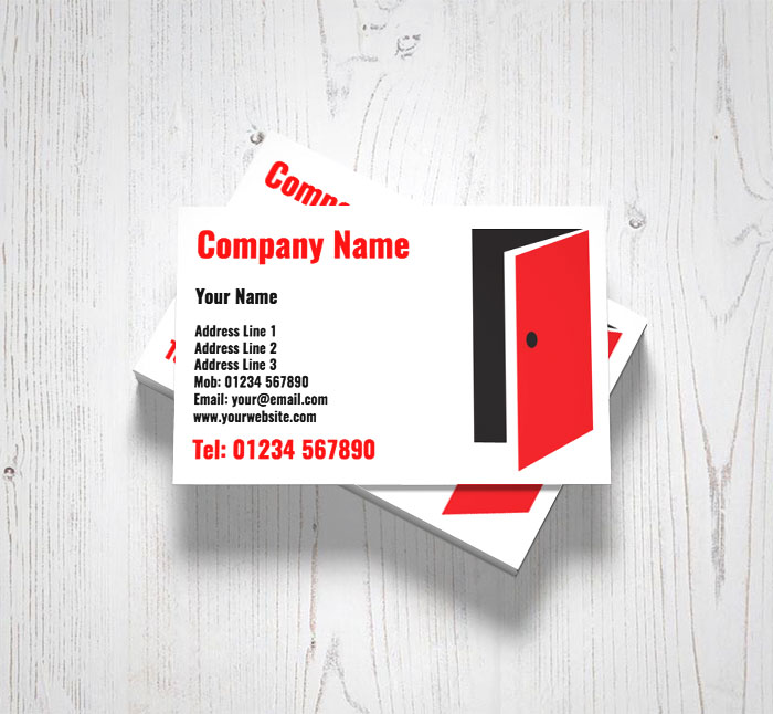 door locksmith business cards