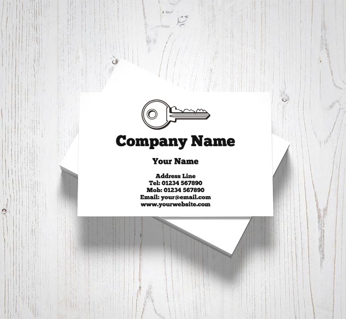 Key best sale business card