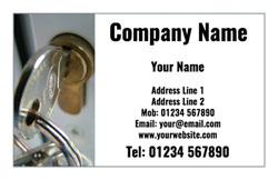 door key business cards