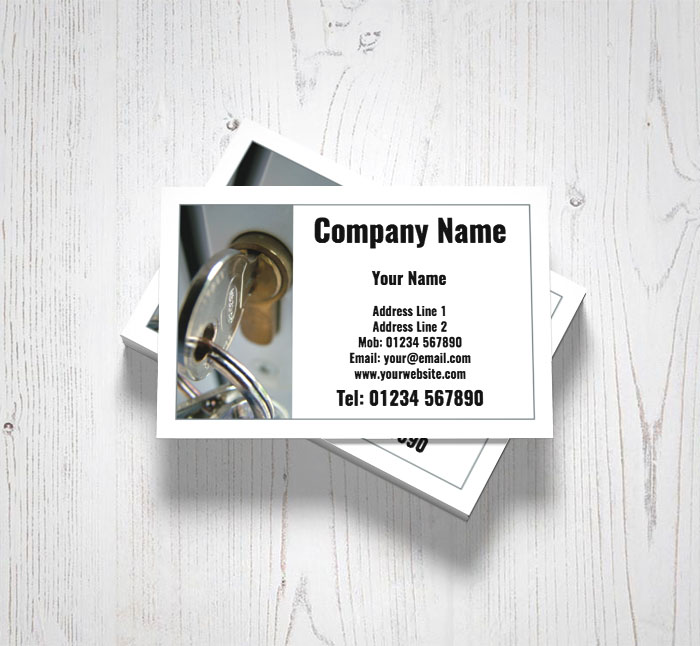 door key business cards