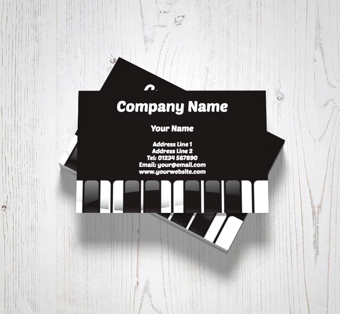 music teacher business cards