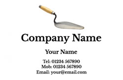 trowel business cards