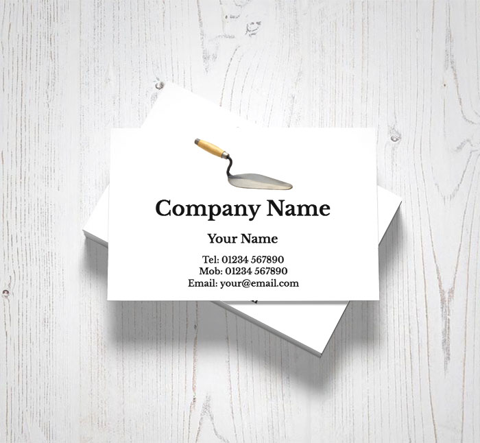 trowel business cards