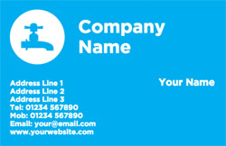 blue tap business cards