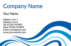 blue wave business cards