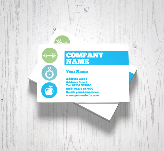 sports coach business cards