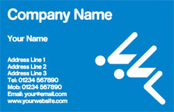 swimmers business cards