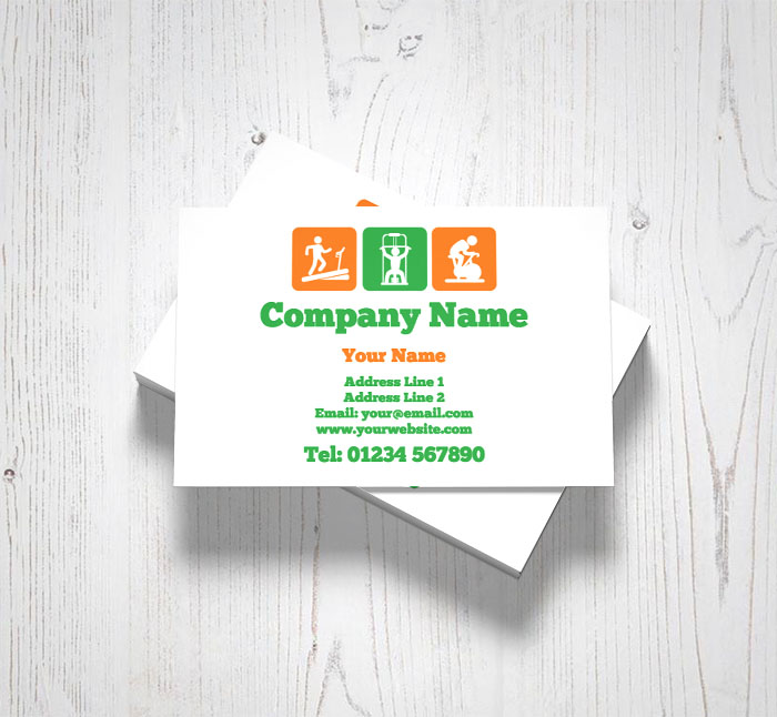 personal trainer business cards