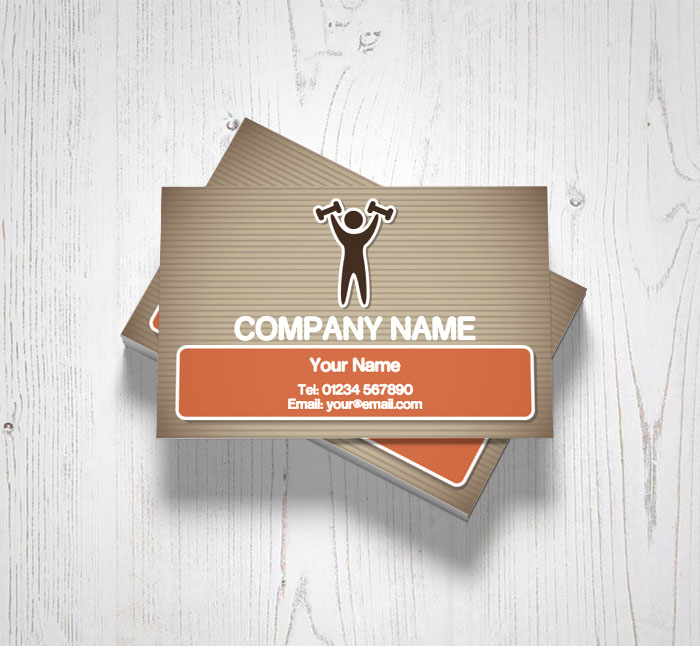 exercise business cards