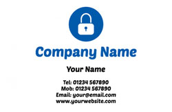 padlock business cards