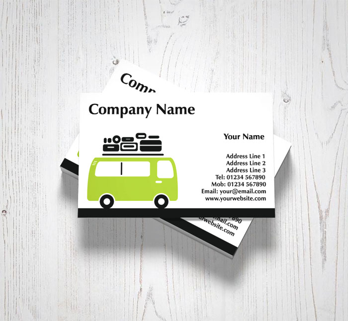camper van business cards