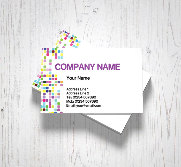 mosaic business cards