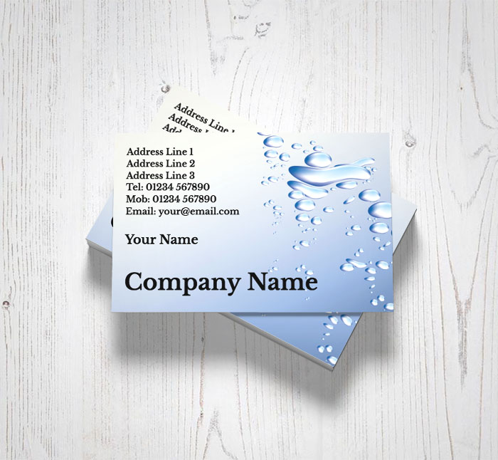 bubbles business cards