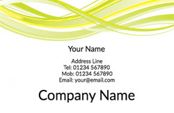 green wave business cards