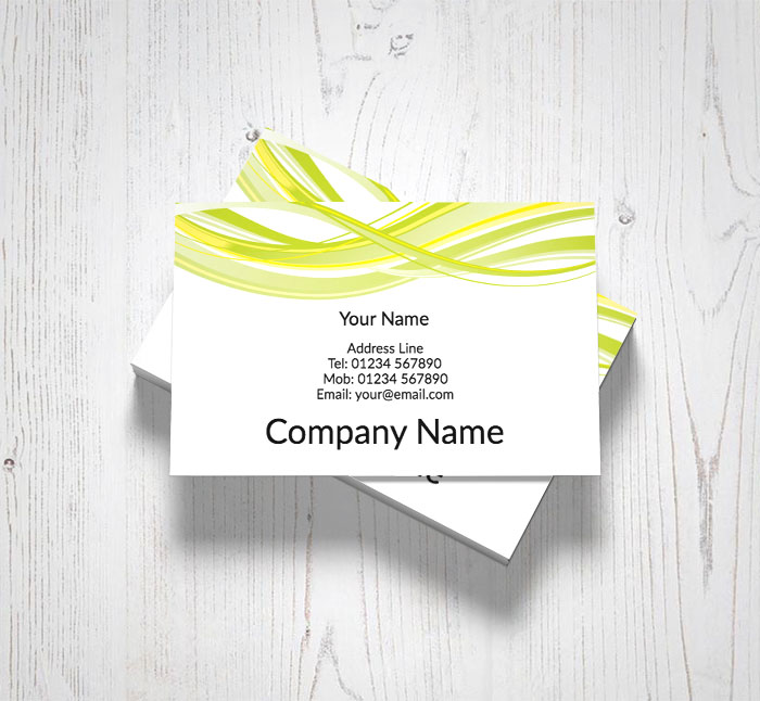 green wave business cards