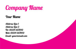 magenta business cards