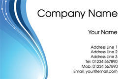 blue stream business cards