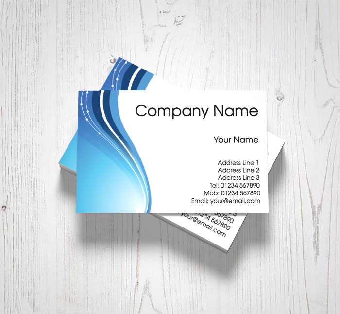 blue stream business cards