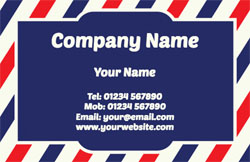 barbers business cards