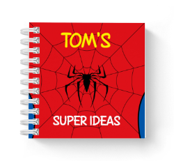 spiderman mini notebook