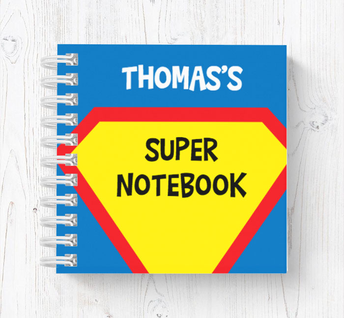 superman mini notebook