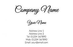 elegant business cards