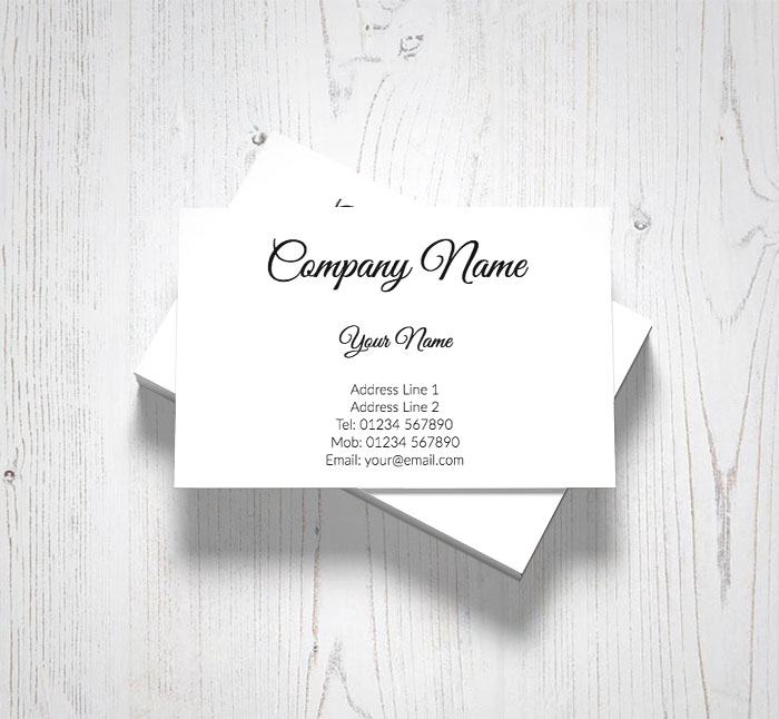 elegant business cards