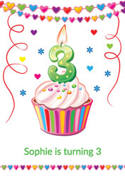 3rd birthday party invitations