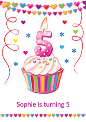 5th birthday party invitations