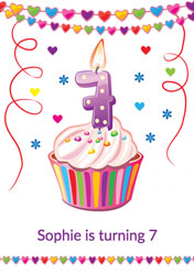 7th birthday party invitations