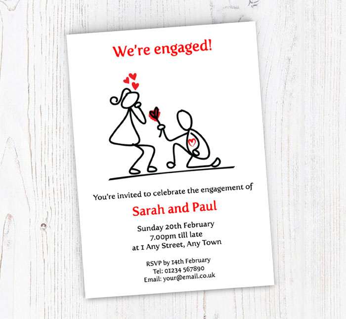 will you marry me invitations