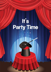 magic party invitations