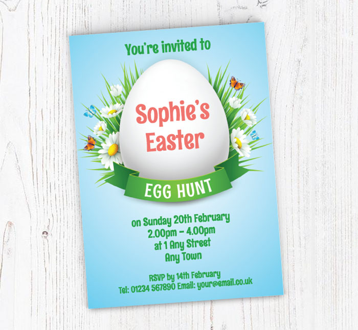 easter party invitations