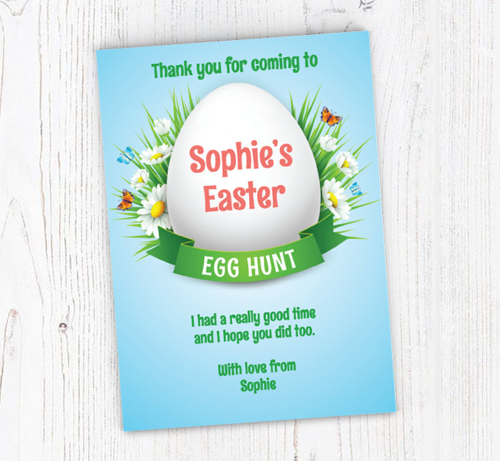 easter thank you cards