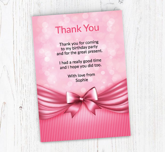 prom thank you cards