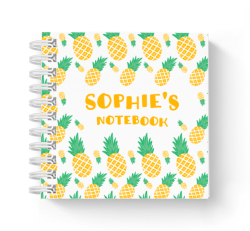 pineapple mini notebook