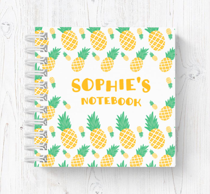 pineapple mini notebook