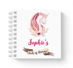 unicorn mini notebook