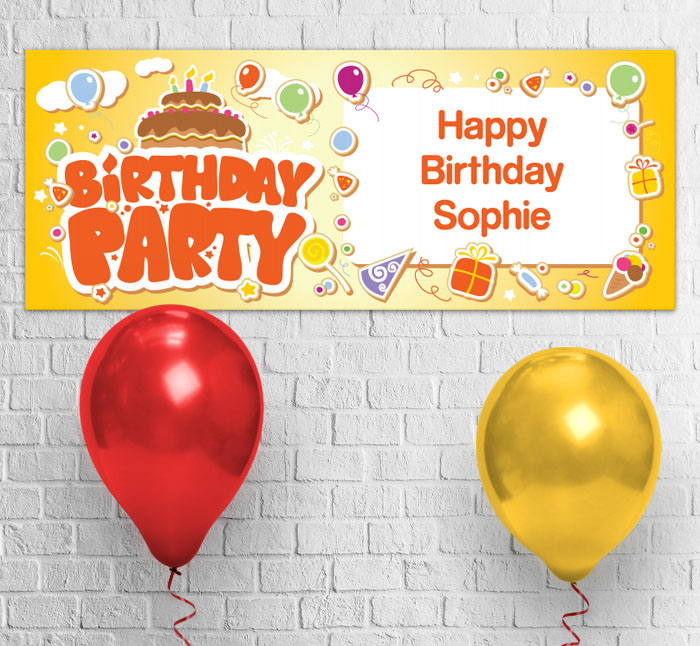 celebration party banner