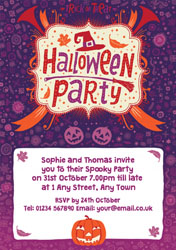 halloween carnival invitations