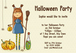 frightfully delightful invitations